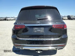 2020 Mercedes-Benz GLS 450 with VIN 4JGFF5KE5LA154079, listed as a Copart auction lot 71464634 with 43,595 mi miles and Salvage Title. Bid and sale history available at DreamBid. Image 6.