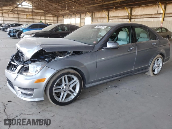 2013 Mercedes-Benz C 350 Sport with VIN WDDGF5HBXDA863667, listed as a Copart auction lot 88227225 with 79,624 mi miles and Salvage Title. Bid and sale history available at DreamBid. Image 1.