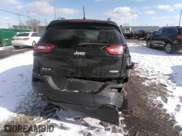 2018 Jeep Cherokee Latitude Tech Connect with VIN 1C4PJMCB5JD580985, listed as a IAAI auction lot 41530501 with 75,858 mi miles and . Bid and sale history available at DreamBid. Image 16.