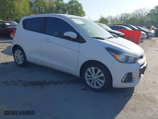 2017 Chevrolet Spark LT with VIN KL8CD6SA0HC831558, listed as a IAAI auction lot 42052283 with 214,682 mi miles. Bid and sale history available at carsss.com. Image 1.