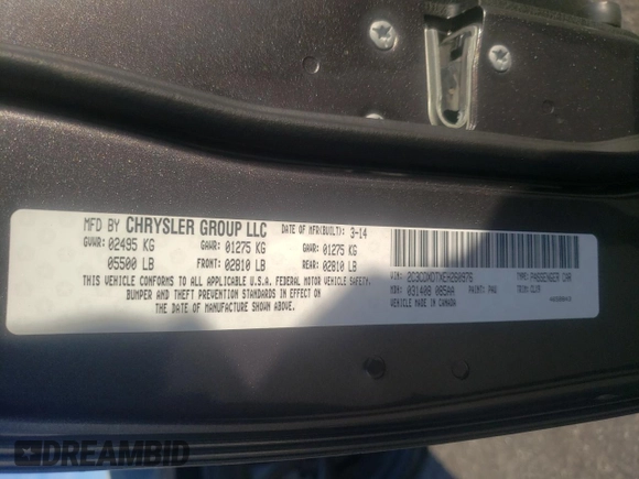 2014 Dodge Charger RT with VIN 2C3CDXDTXEH260976, listed as a Copart auction lot 79061254 with 109,028 mi miles and Salvage Title. Bid and sale history available at carsss.com. Image 12.