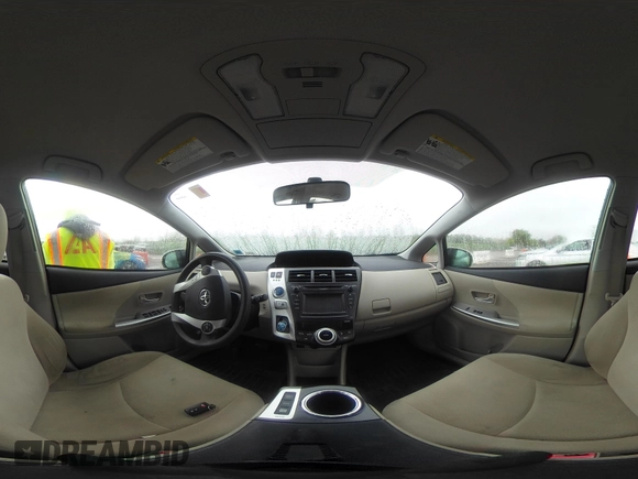 2012 Toyota Prius Two with VIN JTDZN3EU7C3032615, listed as a IAAI auction lot 42235735 with 177,952 mi miles and . Bid and sale history available at DreamBid. Image 18.