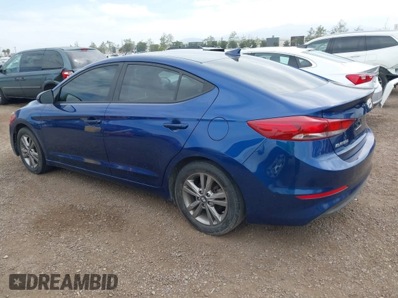 2018 Hyundai Elantra SEL with VIN 5NPD84LF6JH395534, listed as a IAAI auction lot 42024878 with 86,622 mi miles and . Bid and sale history available at DreamBid. Image 3.