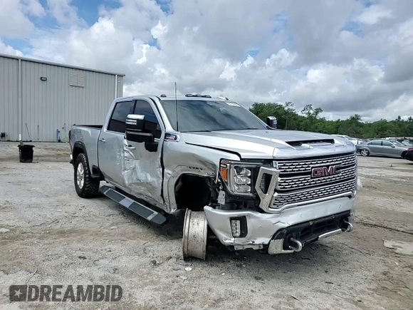 2020 GMC Sierra 2500HD Denali z VIN 1GT49REY7LF319360, wystawiony jako Copart lot #59770565 z przebiegiem 69 509 mil mil oraz Nie do naprawy • Non repairable. Historia ofert i sprzedaży dostępna na DreamBid. Obrazek 13.