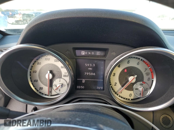 2012 Mercedes-Benz SLK 350 z VIN WDDPK5HA8CF014674, wystawiony jako Copart lot #43035715 z przebiegiem 79 506 mil mil oraz Nie do naprawy • Non repairable. Historia ofert i sprzedaży dostępna na DreamBid. Obrazek 9.