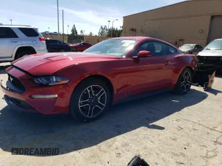 2021 Ford Mustang EcoBoost with VIN 1FA6P8TH2M5146422, listed as a Copart auction lot 45316453 with 13,530 mi miles. Bid and sale history available at carsss.com. Image 1.