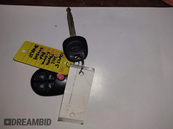 2012 Toyota Sienna LE AAS with VIN 5TDKK3DC5CS277303, listed as a IAAI auction lot 42162586 with 128,656 mi miles and . Bid and sale history available at DreamBid. Image 11.