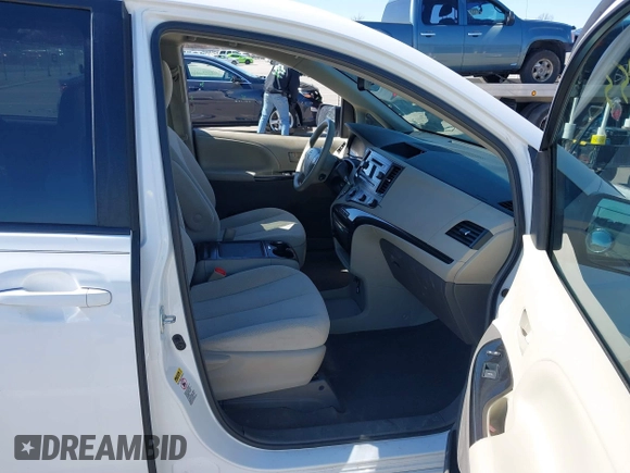 2012 Toyota Sienna LE AAS with VIN 5TDKK3DC3CS213969, listed as a IAAI auction lot 41822753 with 95,766 mi miles and . Bid and sale history available at DreamBid. Image 5.