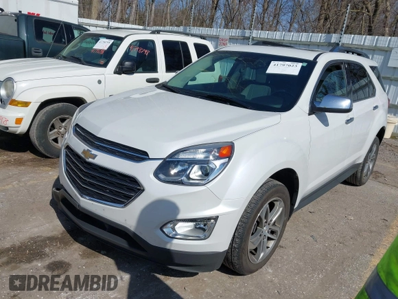 2016 Chevrolet Equinox LTZ with VIN 2GNFLGEK5G6192772, listed as a IAAI auction lot 41797023 with 97,882 mi miles. Bid and sale history available at carsss.com. Image 17.