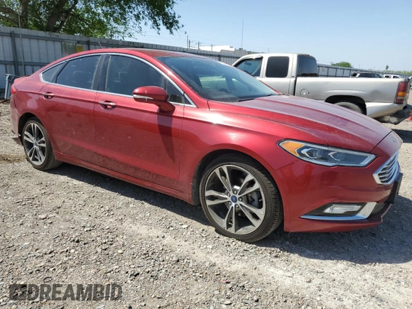 2017 Ford Fusion Titanium with VIN 3FA6P0K92HR140912, listed as a Copart auction lot 49268375 with 131,051 mi miles and Salvage Title. Bid and sale history available at carsss.com. Image 4.