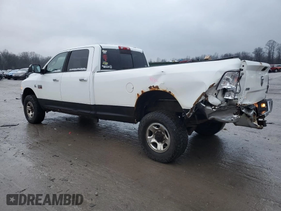 2011 Ram 2500 SLT with VIN 3D7UT2CL4BG620753, listed as a Copart auction lot 86151374 with 208,780 mi miles and Salvage title. Bid and sale history available at DreamBid. Image 2.