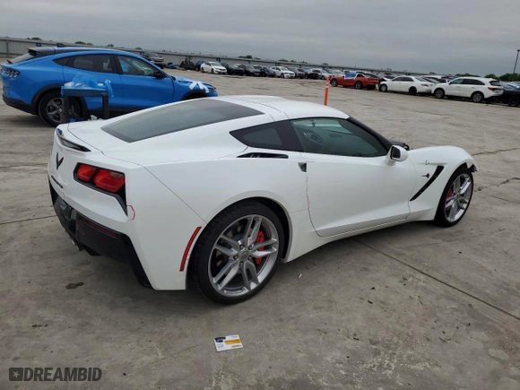 2019 Chevrolet Corvette 1LT with VIN 1G1YB2D7XK5113792, listed as a Copart auction lot 51757295 with 19,780 mi miles and Salvage Title. Bid and sale history available at carsss.com. Image 3.