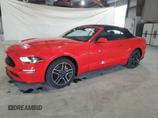 2022 Ford Mustang EcoBoost with VIN 1FATP8UH2N5103606, listed as a Copart auction lot 67650334 with 18,447 mi miles and Salvage Title. Bid and sale history available at carsss.com. Image 1.