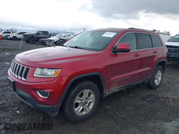 2014 Jeep Grand Cherokee Laredo with VIN 1C4RJFAG7EC213469, listed as a IAAI auction lot 41825075 with 163,417 mi miles. Bid and sale history available at carsss.com. Image 17.
