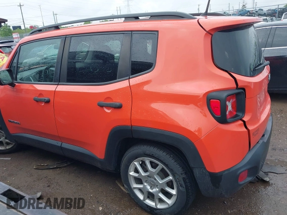 2020 Jeep Renegade Sport z VIN ZACNJAAB0LPL08984, wystawiony jako IAAI lot #42264734 z przebiegiem 55 562 mil mil oraz . Historia ofert i sprzedaży dostępna na DreamBid. Obrazek 14.
