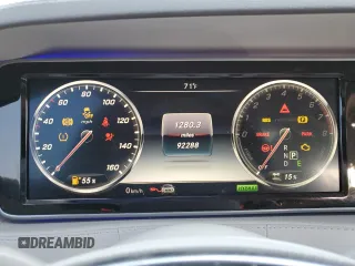 2017 Mercedes-Benz S 550e with VIN WDDUG6DB5HA289321, listed as a Copart auction lot 75888674 with 92,288 mi miles and Clean Title. Bid and sale history available at DreamBid. Image 9.