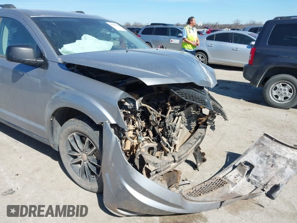 2017 Dodge Journey SE with VIN 3C4PDCAB6HT573617, listed as a IAAI auction lot 41620301 with 158,116 mi miles and . Bid and sale history available at DreamBid. Image 6.