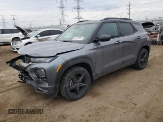 2022 Chevrolet TrailBlazer RS with VIN KL79MUSL3NB031990, listed as a Copart auction lot 47277075 with 31,648 mi miles and Salvage Title. Bid and sale history available at DreamBid. Image 1.