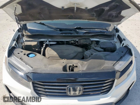 2021 Honda Ridgeline Sport with VIN 5FPYK3F13MB002628, listed as a Copart auction lot 59180075 with 79,454 mi miles and Salvage title. Bid and sale history available at DreamBid. Image 11.