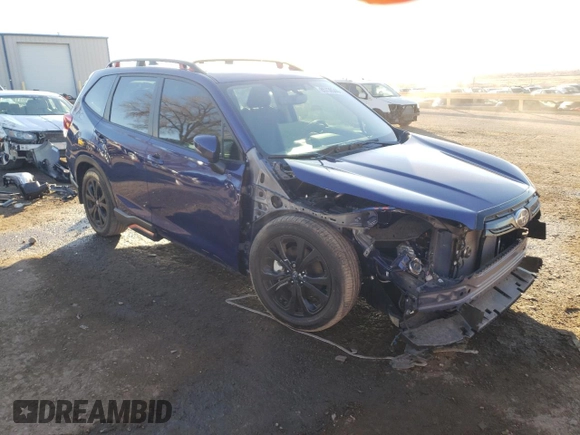 2023 Subaru Forester Special Sports with VIN JF2SKAJC2PH476734, listed as a Copart auction lot 85738544 with 9,988 mi miles and Salvage title. Bid and sale history available at DreamBid. Image 4.