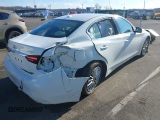 2021 Infiniti Q50 Luxe z VIN JN1EV7BR9MM754818, wystawiony jako IAAI lot #41687198 z przebiegiem 15 985 mil mil oraz . Historia ofert i sprzedaży dostępna na DreamBid. Obrazek 4.
