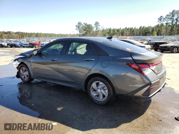2025 Hyundai Elantra SE with VIN KMHLL4DG5SU860163, listed as a Copart auction lot 49265235 with 859 mi miles and Salvage title. Bid and sale history available at DreamBid. Image 2.