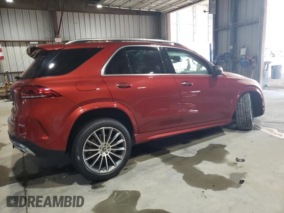 2023 Mercedes-Benz GLE 450 with VIN 4JGFB5KB4PA860208, listed as a Copart auction lot 60171915 with 42,335 mi miles and Salvage title. Bid and sale history available at DreamBid. Image 3.