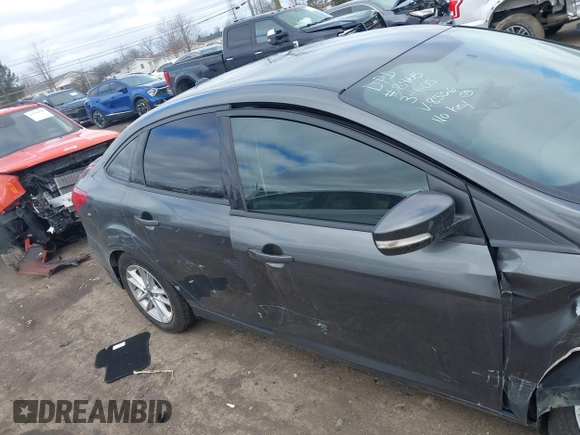 2016 Ford Focus SE with VIN 1FADP3F24GL378506, listed as a IAAI auction lot 41739169 with 50,861 mi miles. Bid and sale history available at carsss.com. Image 13.