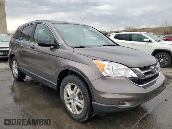2011 Honda CR-V EX with VIN 5J6RE4H55BL064952, listed as a Copart auction lot 50954545 with 168,428 mi miles and Salvage Title. Bid and sale history available at carsss.com. Image 4.