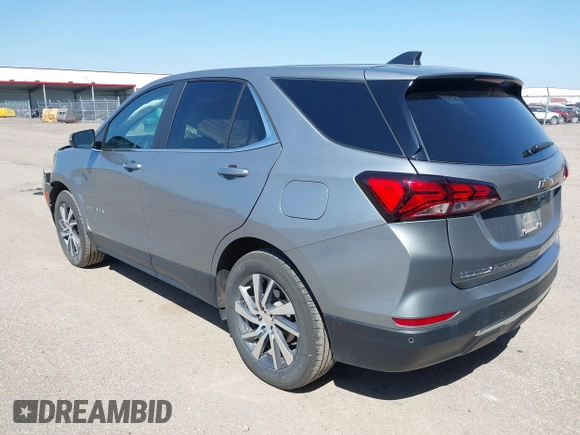 2023 Chevrolet Equinox LT with VIN 3GNAXUEG4PL161551, listed as a IAAI auction lot 42188053 with 18,139 mi miles and . Bid and sale history available at DreamBid. Image 3.