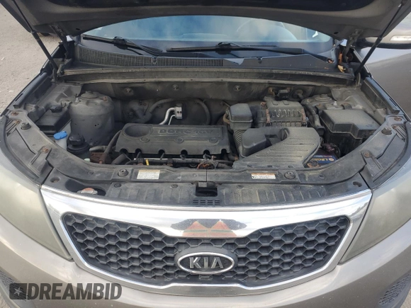 2012 Kia Sorento LX with VIN 5XYKT4A11CG237142, listed as a Copart auction lot 76637024 with 323,504 mi miles and Clean Title. Bid and sale history available at carsss.com. Image 12.