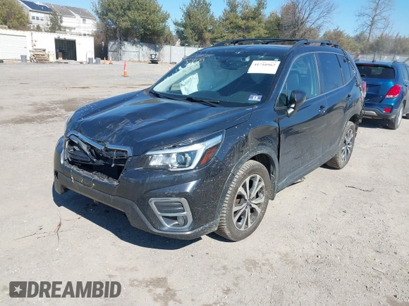 2019 Subaru Forester Limited with VIN JF2SKAUC1KH583794, listed as a IAAI auction lot 41710962 with 61,192 mi miles. Bid and sale history available at carsss.com. Image 2.