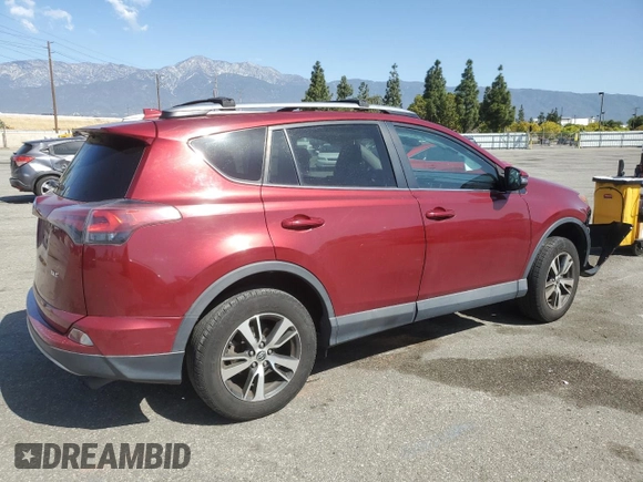 2018 Toyota RAV4 XLE with VIN 2T3WFREV2JW522336, listed as a Copart auction lot 52029405 with Not Provided miles and Salvage Title. Bid and sale history available at DreamBid. Image 3.