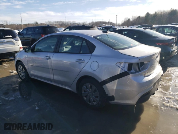 2020 Kia Rio LX with VIN 3KPA24AD1LE358789, listed as a Copart auction lot 45418945 with 82,572 mi miles and Salvage Title. Bid and sale history available at carsss.com. Image 2.