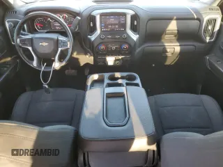 2020 Chevrolet Silverado 1500 LT with VIN 3GCUYDED2LG235951, listed as a Copart auction lot 47885275 with 138,303 mi miles and Salvage Title. Bid and sale history available at DreamBid. Image 8.