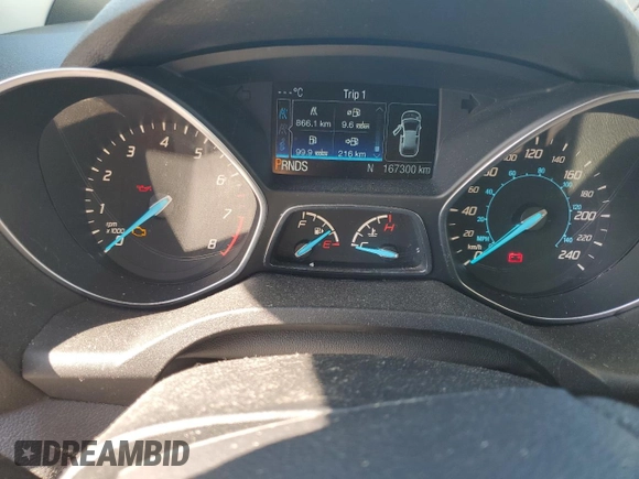 2016 Ford Escape SE z VIN 1FMCU9G96GUB76771, wystawiony jako Copart lot #59188375 z przebiegiem 167 300 mil mil oraz Szkoda całkowita • Salvage title. Historia ofert i sprzedaży dostępna na DreamBid. Obrazek 9.