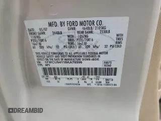 2008 Ford Escape Limited z VIN 1FMCU94118KA78596, wystawiony jako Copart lot #58429665 z przebiegiem 148 988 mil mil oraz Czysty tytuł • Clean title. Historia ofert i sprzedaży dostępna na DreamBid. Obrazek 12.