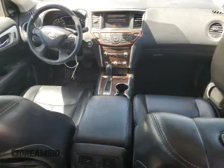 2020 Nissan Pathfinder Platinum with VIN 5N1DR2DN2LC590371, listed as a Copart auction lot 49660975 with 58,598 mi miles and Salvage title. Bid and sale history available at DreamBid. Image 8.