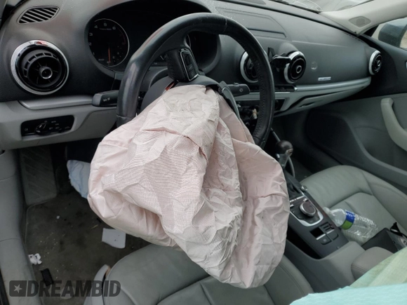 2016 Audi A3 2.0T Premium with VIN WAUB8GFF1G1115679, listed as a Copart auction lot 44191885 with 0 mi miles and Salvage Title. Bid and sale history available at carsss.com. Image 8.