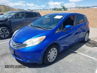 2014 Nissan Note SV with VIN 3N1CE2CP8EL390605, listed as a IAAI auction lot 41975586 with 118,746 mi miles and . Bid and sale history available at DreamBid. Image 2.