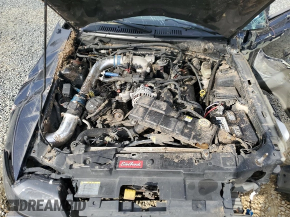2003 Ford Mustang GT Deluxe with VIN 1FAFP42X23F321777, listed as a Copart auction lot 45707565 with 0 mi miles and Salvage Title. Bid and sale history available at carsss.com. Image 12.