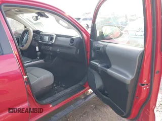 2018 Toyota Tacoma SR with VIN 3TMCZ5AN2JM134145, listed as a IAAI auction lot 41124645 with 61,302 mi miles. Bid and sale history available at carsss.com. Image 5.