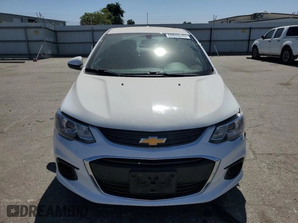 2018 Chevrolet Sonic LT with VIN 1G1JD5SGXJ4114333, listed as a Copart auction lot 60849815 with 44,074 mi miles and Salvage title. Bid and sale history available at DreamBid. Image 5.