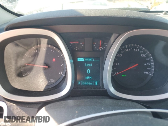2015 Chevrolet Equinox LT with VIN 2GNALBEK0F6123953, listed as a Copart auction lot 50685925 with 157,453 mi miles and Salvage Title. Bid and sale history available at carsss.com. Image 9.