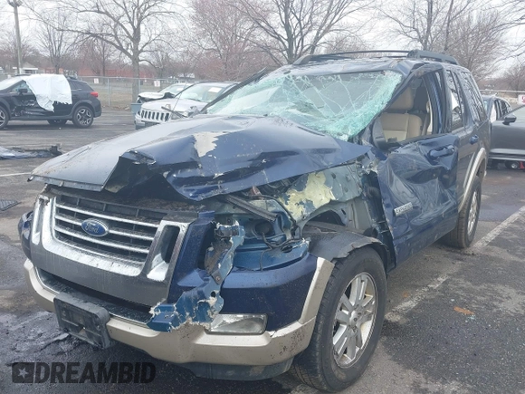 2008 Ford Explorer Eddie Bauer with VIN 1FMEU74E28UA46583, listed as a IAAI auction lot 41846150 with 208,345 mi miles. Bid and sale history available at carsss.com. Image 6.
