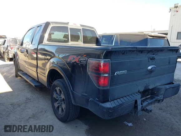 2014 Ford F-150 XL with VIN 1FTFX1CT7EFD11303, listed as a IAAI auction lot 41414356 with 183,586 mi miles. Bid and sale history available at carsss.com. Image 3.