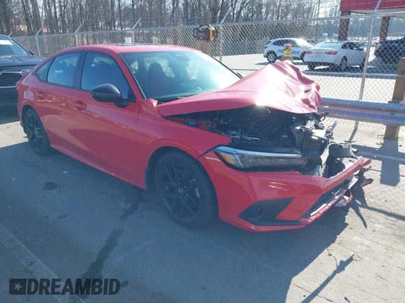 2024 Honda Civic Si z VIN 2HGFE1E56RH475619, wystawiony jako IAAI lot #41226918 z przebiegiem Nie podano mil oraz . Historia ofert i sprzedaży dostępna na DreamBid. Obrazek 1.