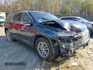 2022 Chevrolet Traverse LT Leather with VIN 1GNERHKW8NJ134324, listed as a Copart auction lot 45348315 with 59,419 mi miles and Salvage Title. Bid and sale history available at carsss.com. Image 12.