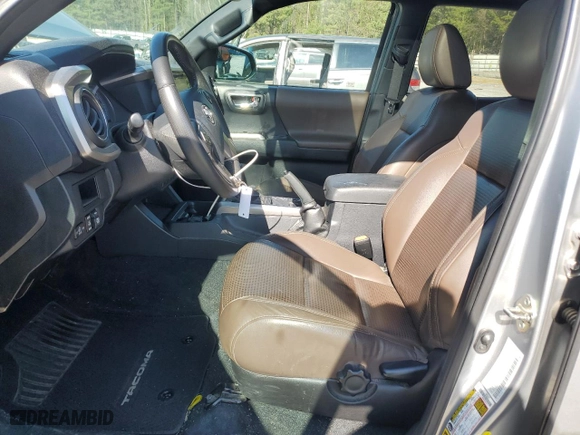 2017 Toyota Tacoma Limited with VIN 5TFEZ5CN3HX039846, listed as a Copart auction lot 51690575 with 99,790 mi miles and Salvage Title. Bid and sale history available at carsss.com. Image 7.