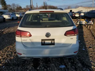 2018 Volkswagen Golf SportWagen S with VIN 3VW117AU6JM757489, listed as a Copart auction lot 46607335 with 79,408 mi miles and Salvage Title. Bid and sale history available at carsss.com. Image 6.